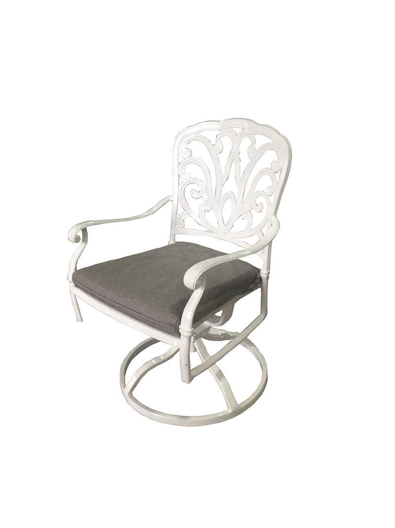 ELLE-ScaunBalansoar-ALUMINIU-TURNAT-albgriL67.8l59.3h91-2