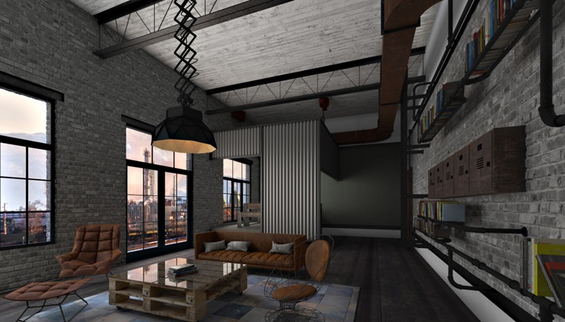 Living Industrial, concept Zone Deco