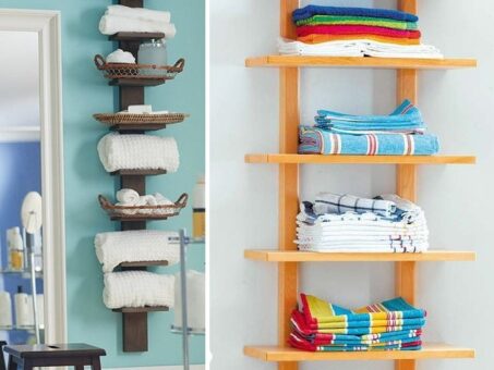 DIY: Suport pentru prosoape