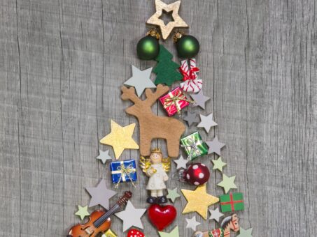 Decoratiuni inspirate pentru Craciun colorat