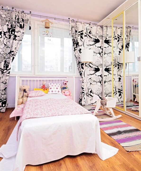 Din dressing am facut camera copilului