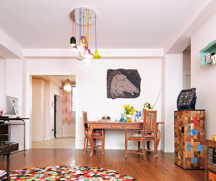 Apartament amenajat modern și elegant