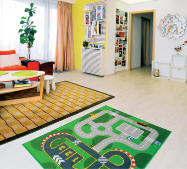 Un apartament luminos si colorat