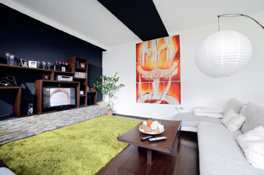 Casa amenajata in stil modern