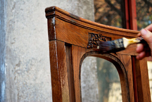 Scaun vechi – salvat si reconditionat