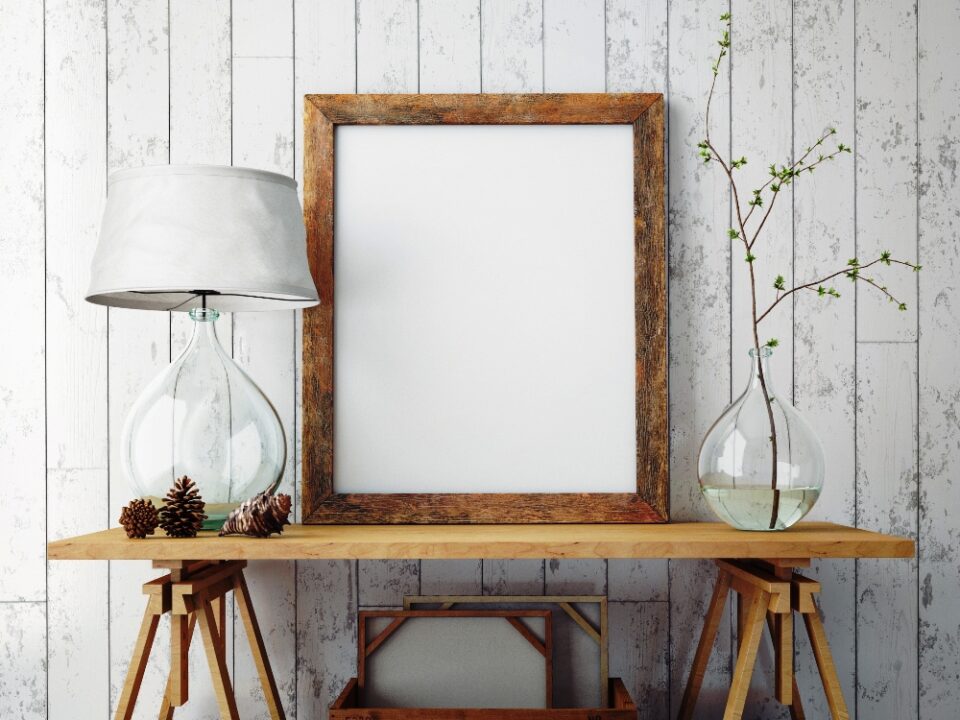 O alta idee pentru hol. Varinata rustică