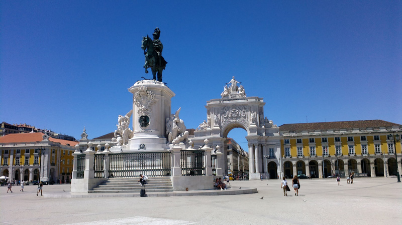Lisabona Praca do Comercio