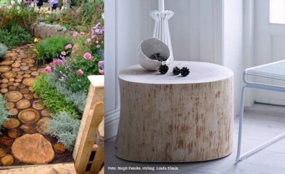 Perfecti atat in interior, cat si la exterior. Decoratiuni si lucruri practice din busteni