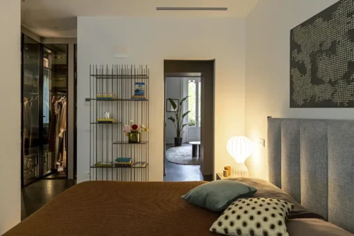Simplitate în culori neutre, în acest apartament din Milano