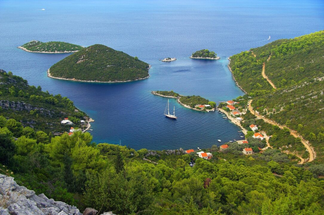 Turist în Croația: insula Mljet