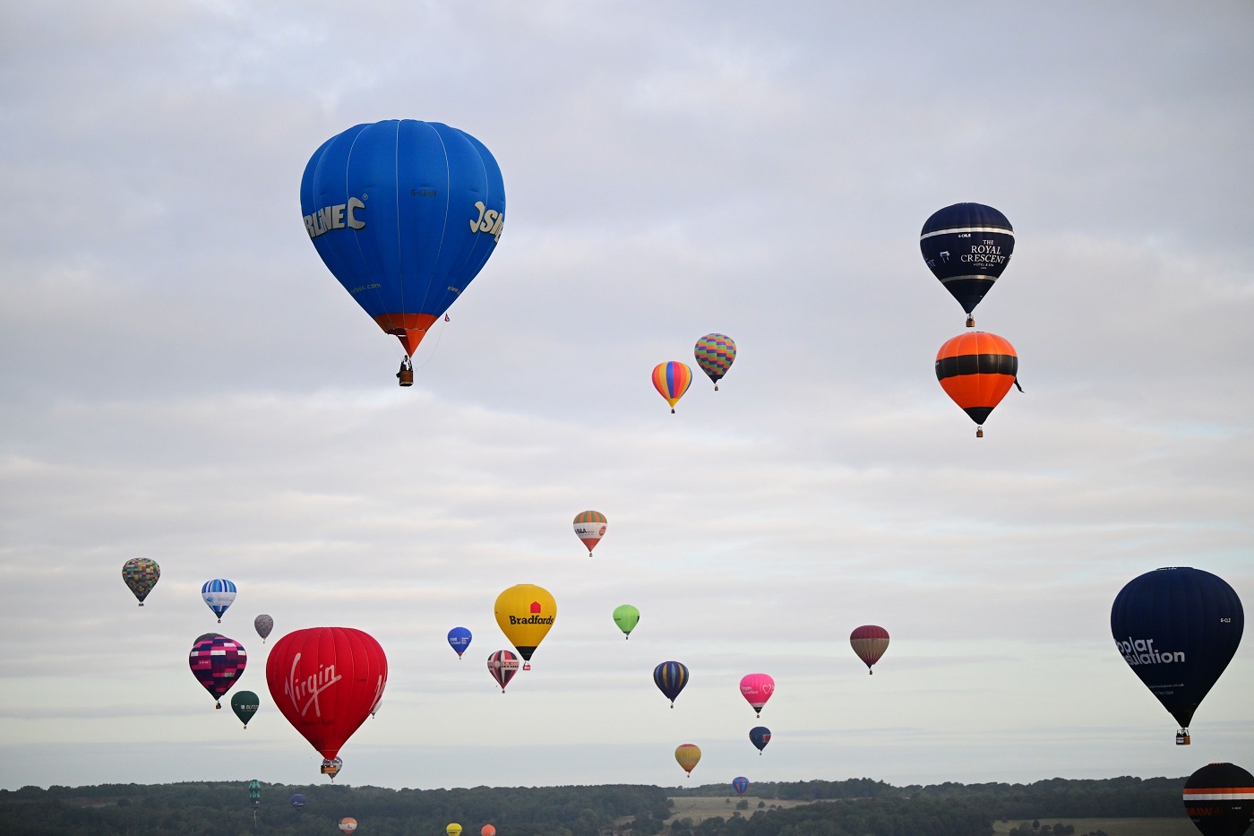 festivalul baloanelor cu aer cald de la Bristol