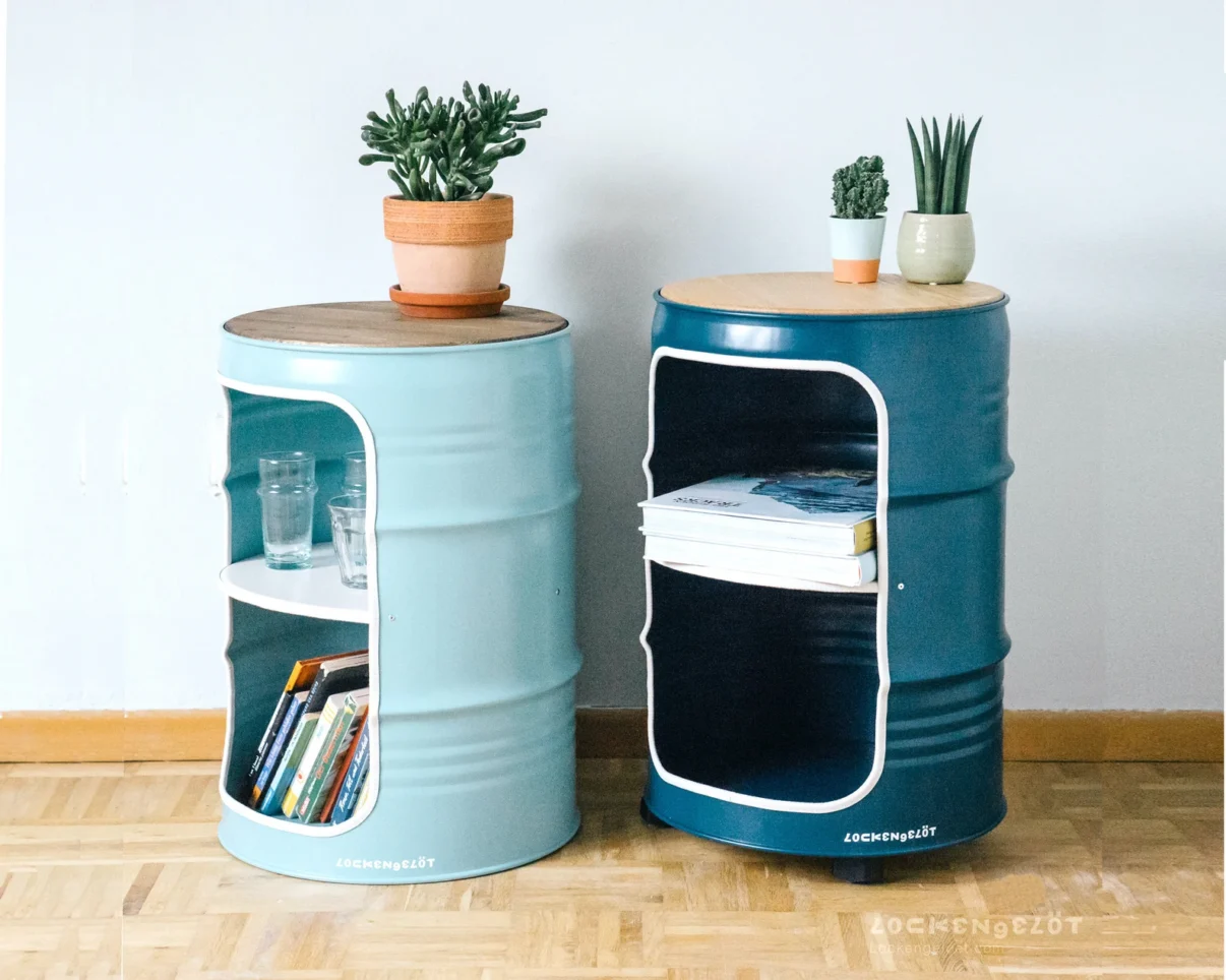 Idei DIY pentru reciclarea butoaielor din metal