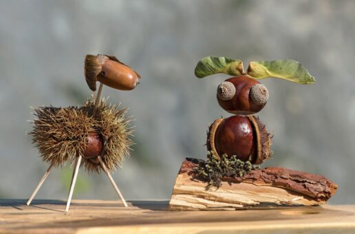 Idei DIY de început de toamnă: figurine din materiale naturale