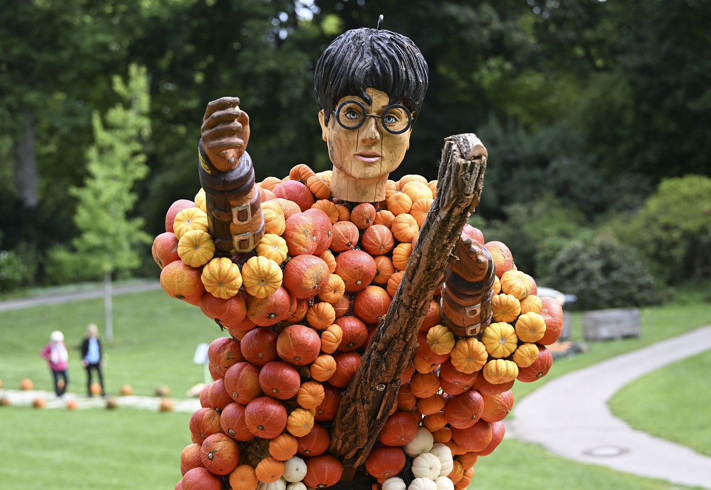 Personaje de film făcute din dovleci