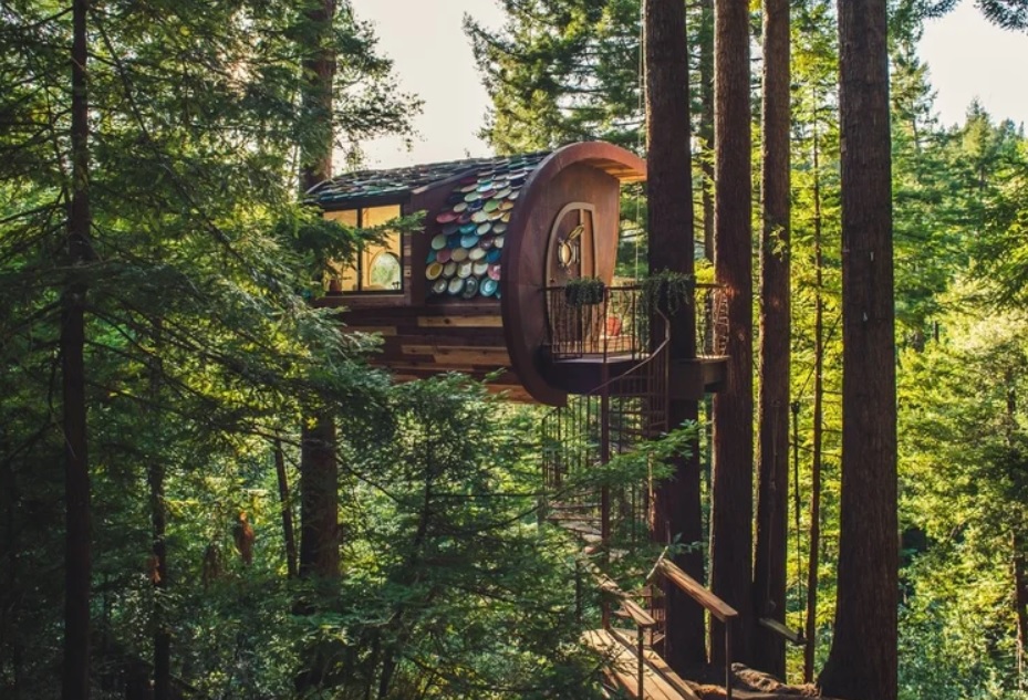 acoperiș 500 de farfurii vechi din tablă