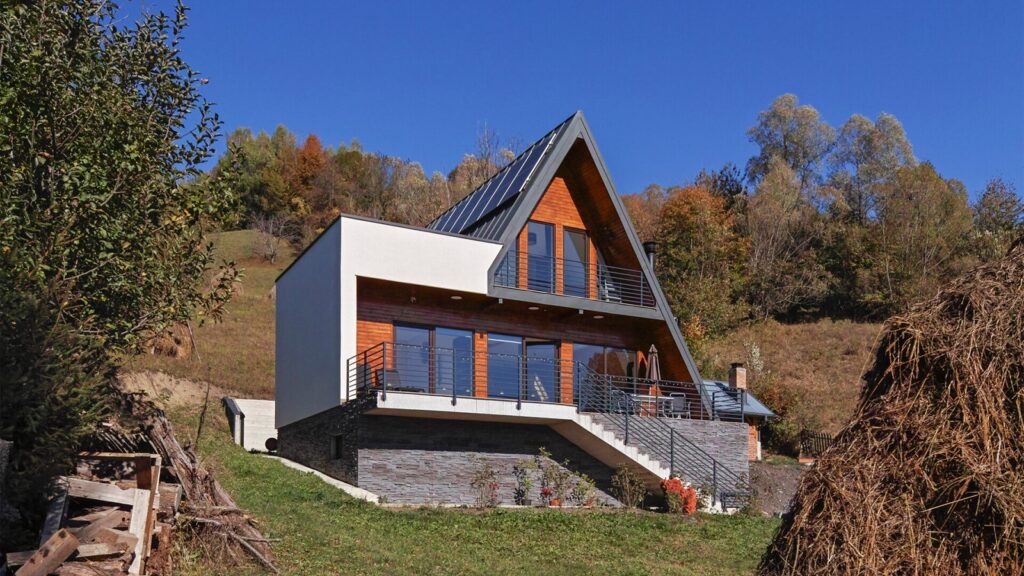 casă pe Valea Doftanei