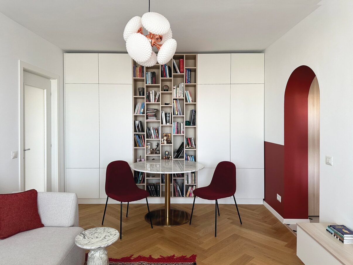 Viață nouă și o nouă abordare a spațiului pentru un apartament construit în comunism