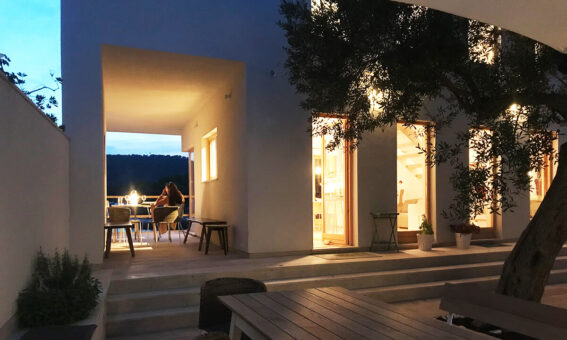 O casă pentru un arhitect, gândită cu diferențe de nivel