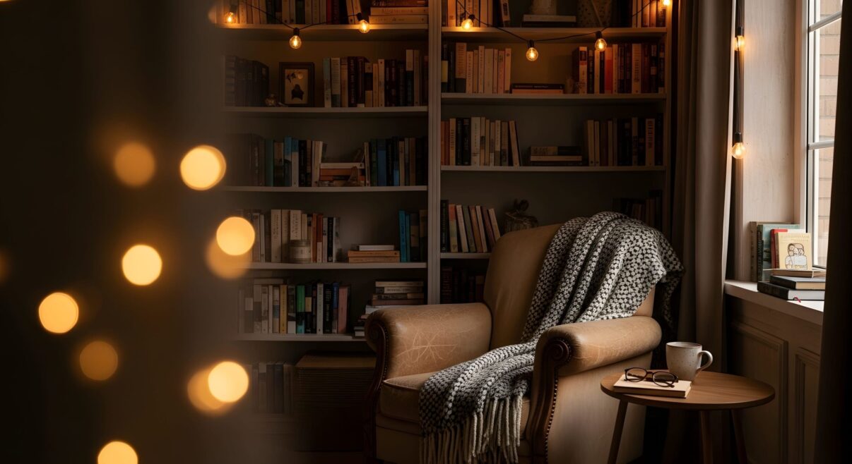 Colțul de recuperare emoțională: locul din casă unde te retragi să faci ce-ți place