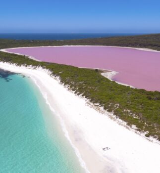 Călătorii virtuale: Lacul roz din Australia