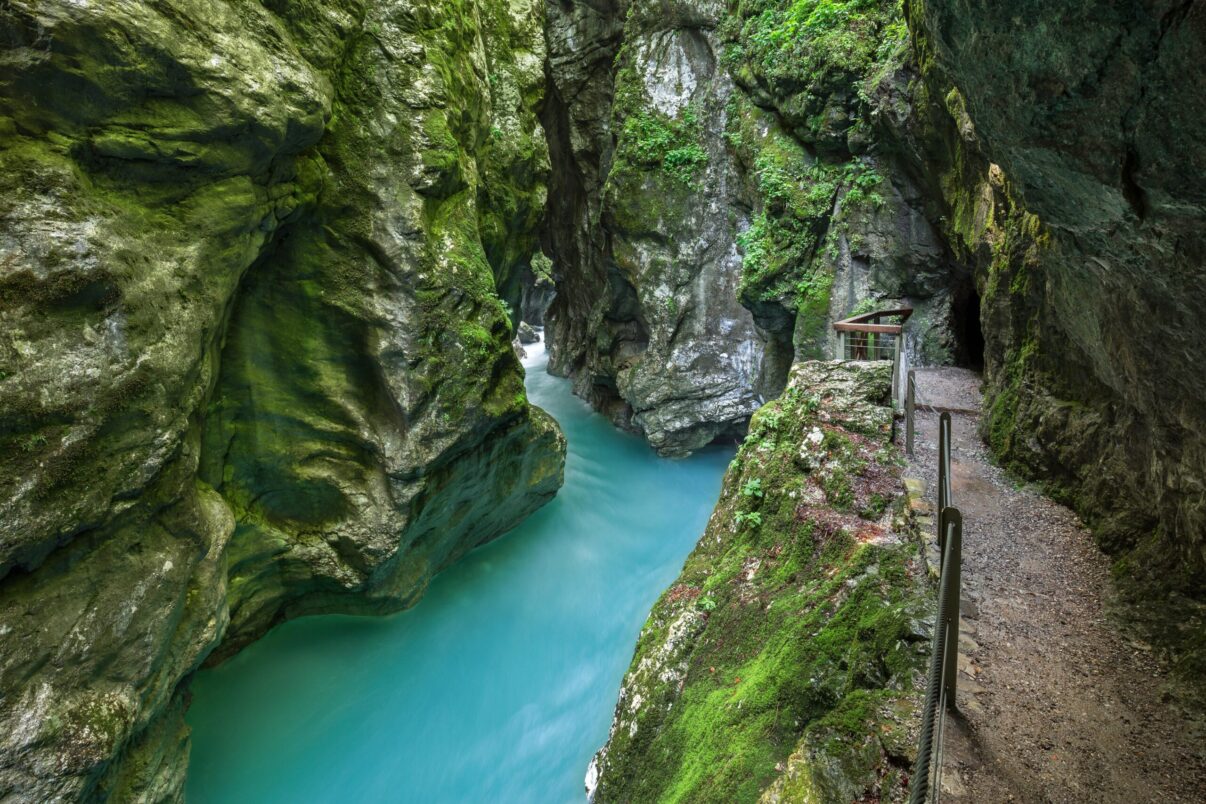 Călători în Slovenia: Canionul Tolmin