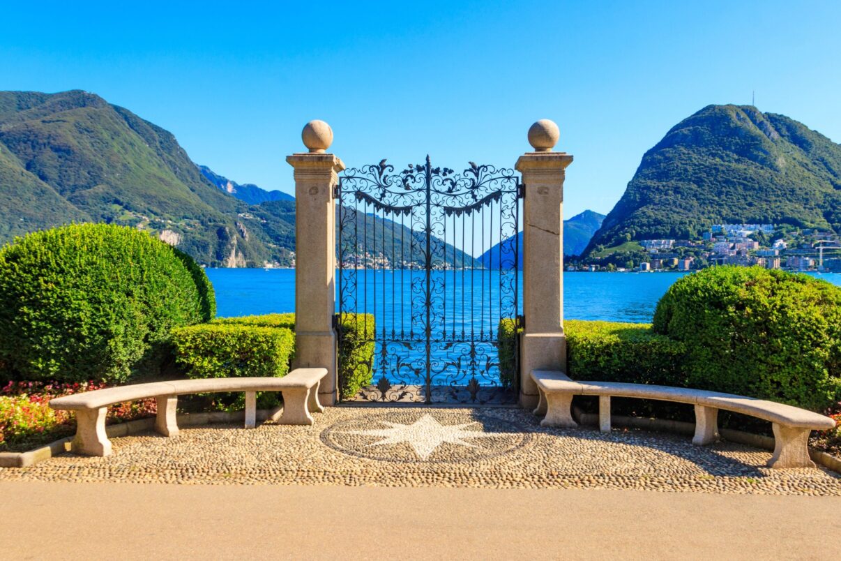Lacul Lugano, inima de gheață a Alpilor din Lombardia
