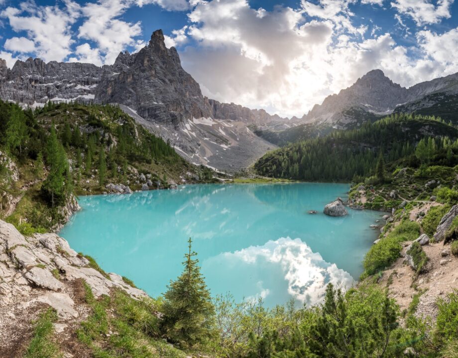 Călător în Alpii Dolomiti: Lacul Sorapis