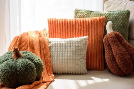 Textile pentru casă care încălzesc vizual și termic în sezonul rece